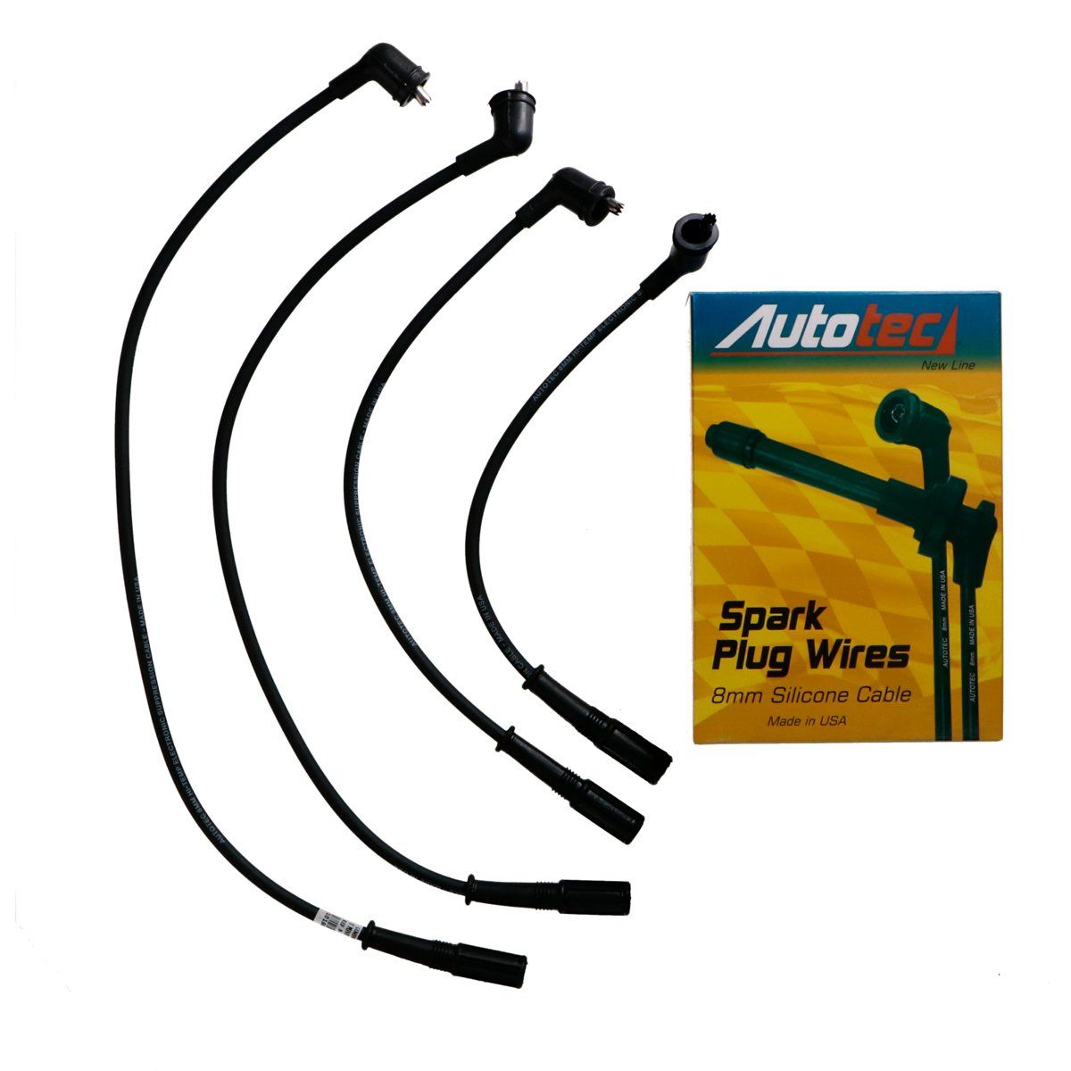 GENERICO - Cables De Bujia Fiat Punto 75 1.2 16 Val 176a8000 98/00