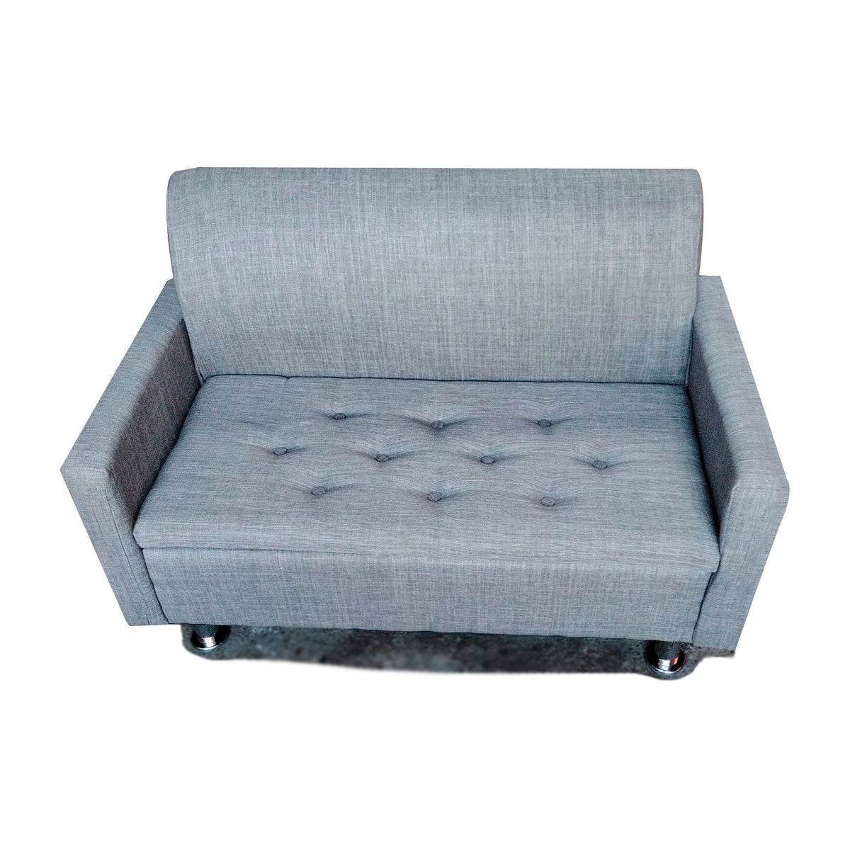 MUEBLES HVM - Mini sillon Baul HVM Gris Lino