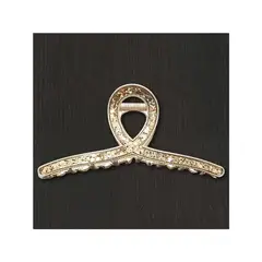 BESTY - TRABA BRILLOS GARRA TIBURÓN DE CABELLO INFINITY DORADO