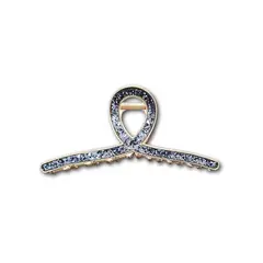 BESTY - TRABA BRILLOS GARRA TIBURÓN DE CABELLO INFINITY AZUL MARINO