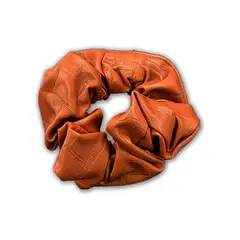 BESTY - COLETA PARA CABELLO MEDIANA ECOCUERO MARRON CLARO