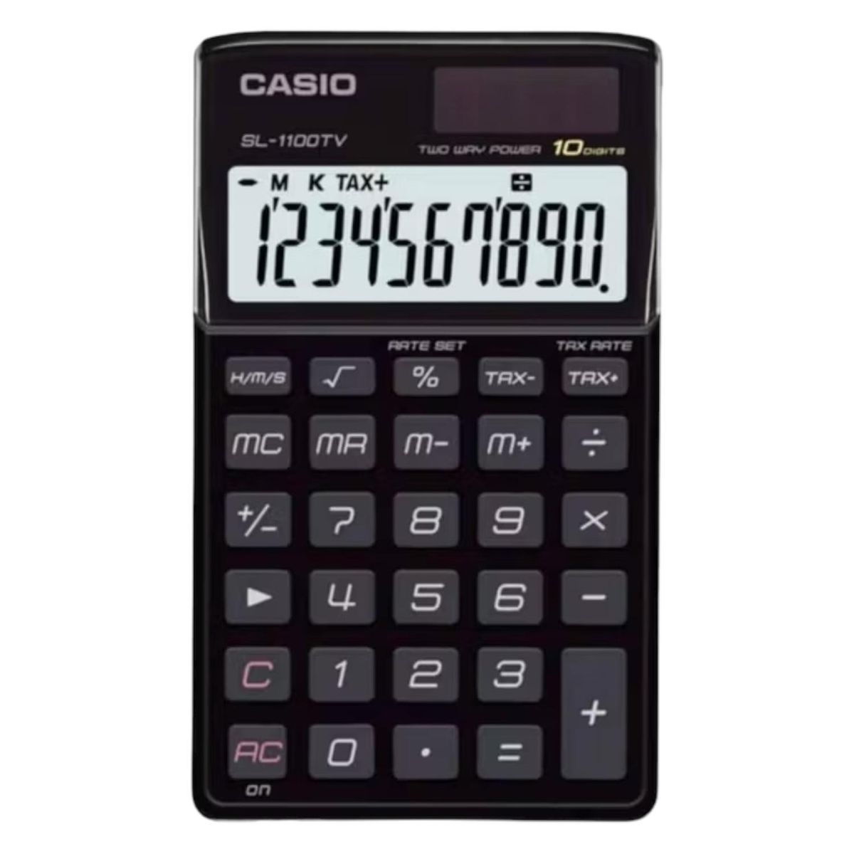 CASIO - CALCULADORA CASIO modelo SL-1100TVBKS