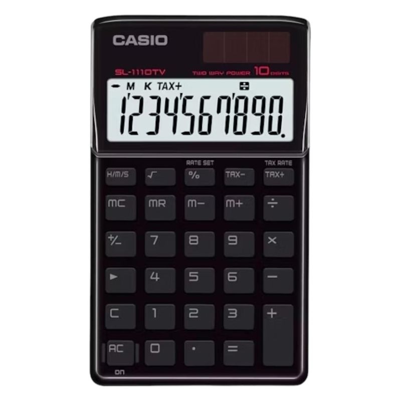 CASIO - CALCULADORA CASIO modelo SL-1110TVBKS