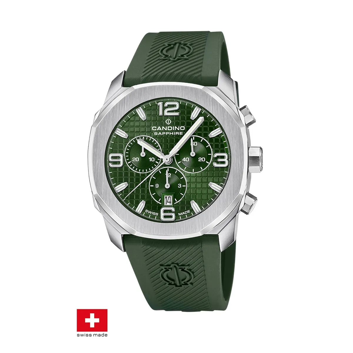 CANDINO - Reloj C4774/5 Candino Swiss Verde Hombre Couple Sport