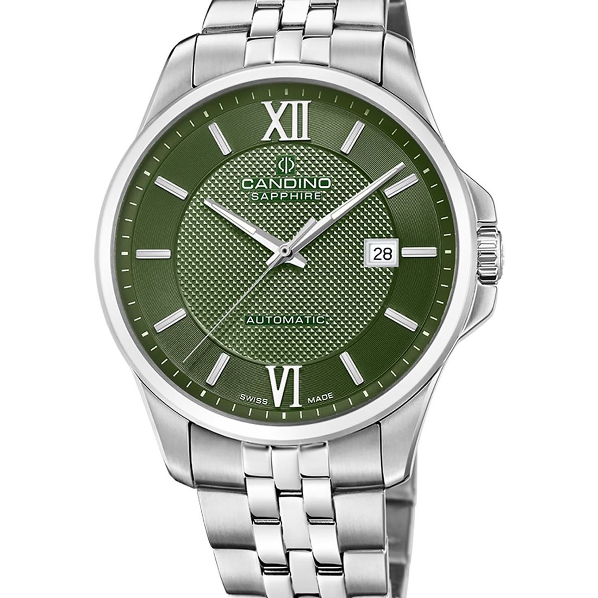 CANDINO - Reloj C4768/3 Candino Swiss Verde Hombre Automático