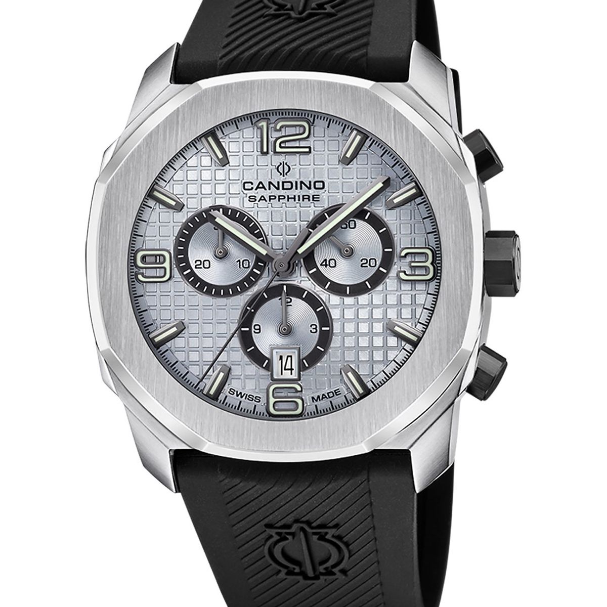 CANDINO - Reloj C4774/3 Candino Swiss Plateado Hombre Couple Sport