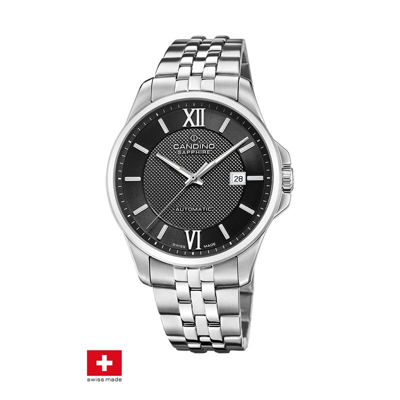 CANDINO - Reloj C4768/4 Candino Swiss Negro Hombre Automático