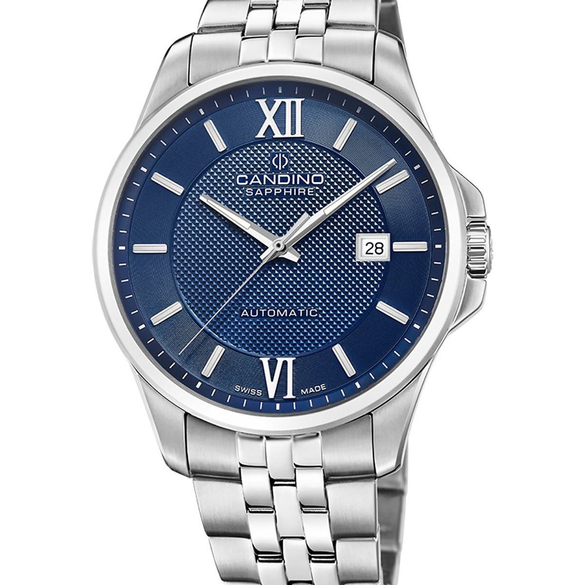 CANDINO - Reloj C4768/2 Candino Swiss Azul Hombre Automático
