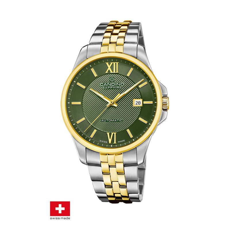 CANDINO - Reloj C4769/3 Candino Swiss Verde Hombre Automático