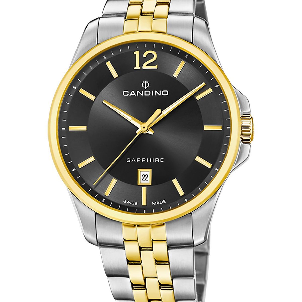 CANDINO - Reloj C4763/4 Candino Swiss Negro Hombre Couples Classic