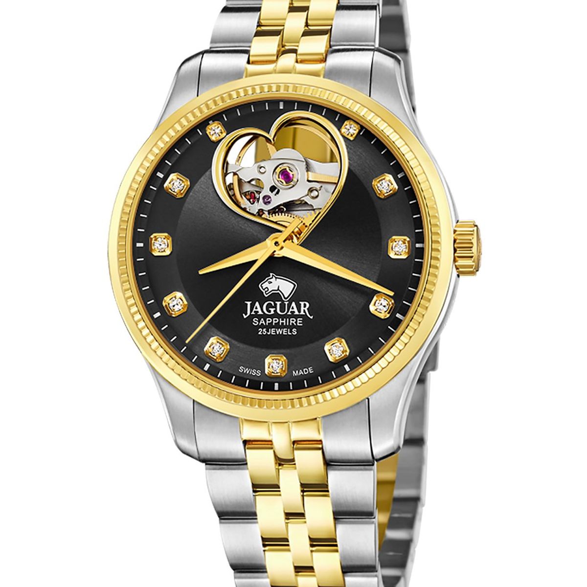 JAGUAR - Reloj J995/2 Jaguar Swiss Negro Mujer Automático