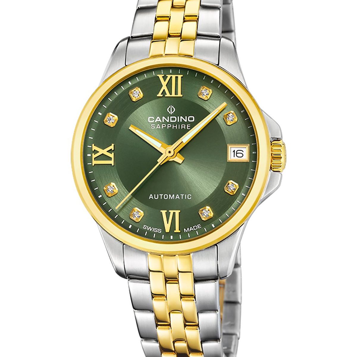 CANDINO - Reloj C4771/4 Candino Swiss Verde Mujer Automático