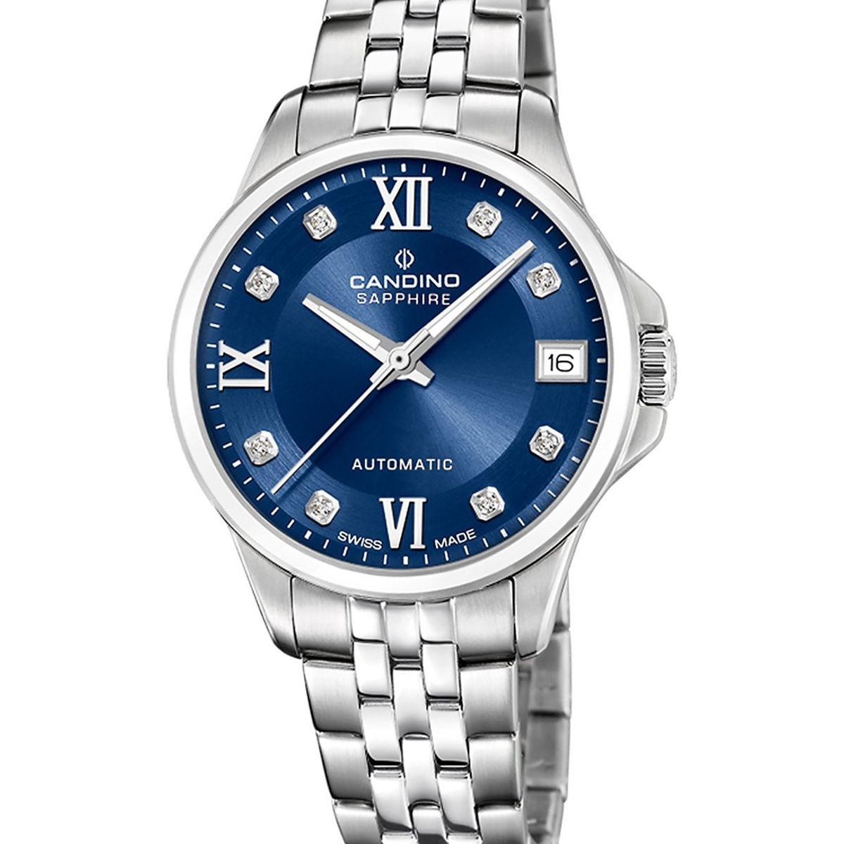 CANDINO - Reloj C4770/4 Candino Swiss Azul Mujer Automático