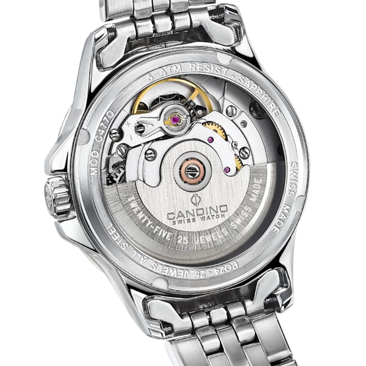 CANDINO - Reloj C4770/4 Candino Swiss Azul Mujer Automático