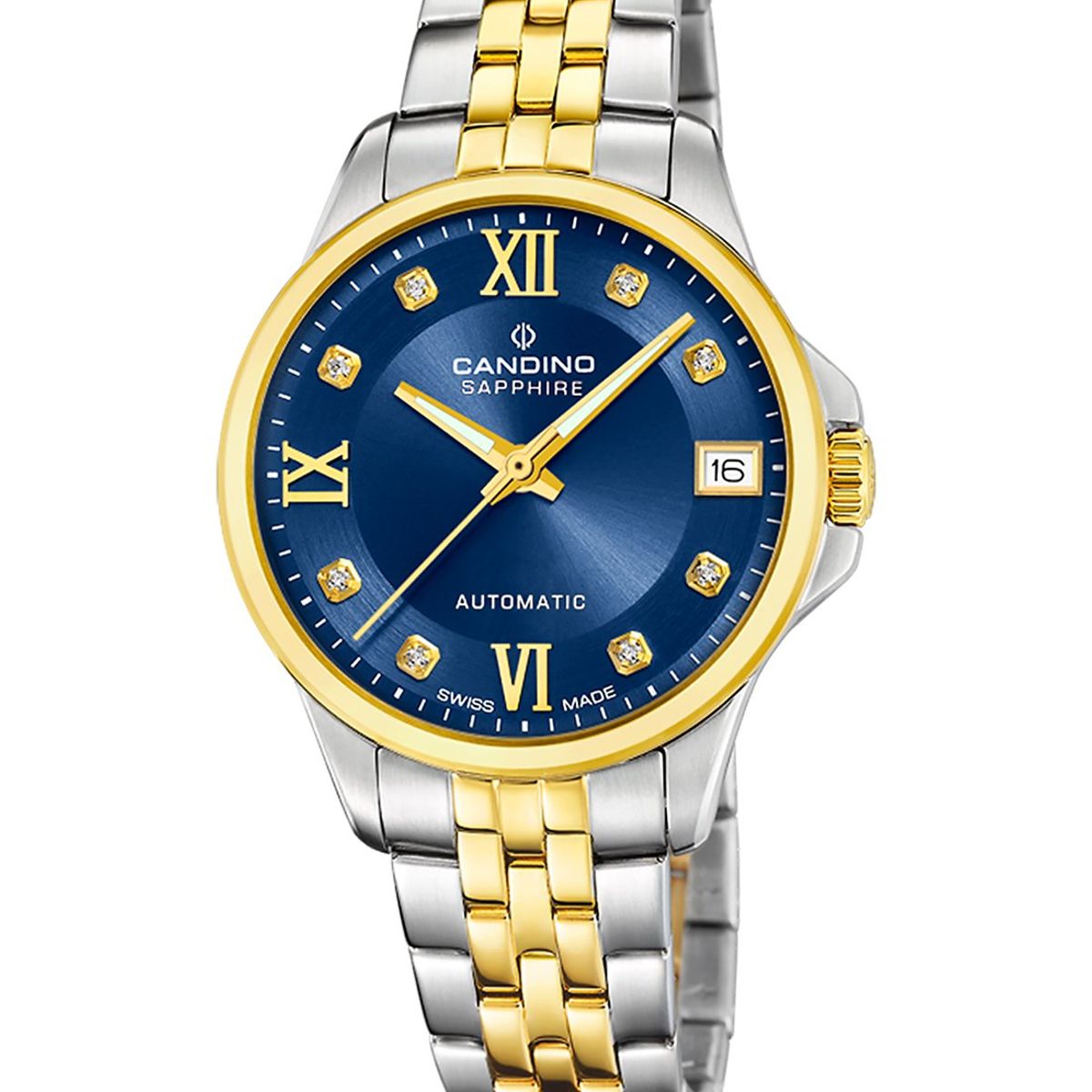 CANDINO - Reloj C4771/3 Candino Swiss Azul Mujer Automático