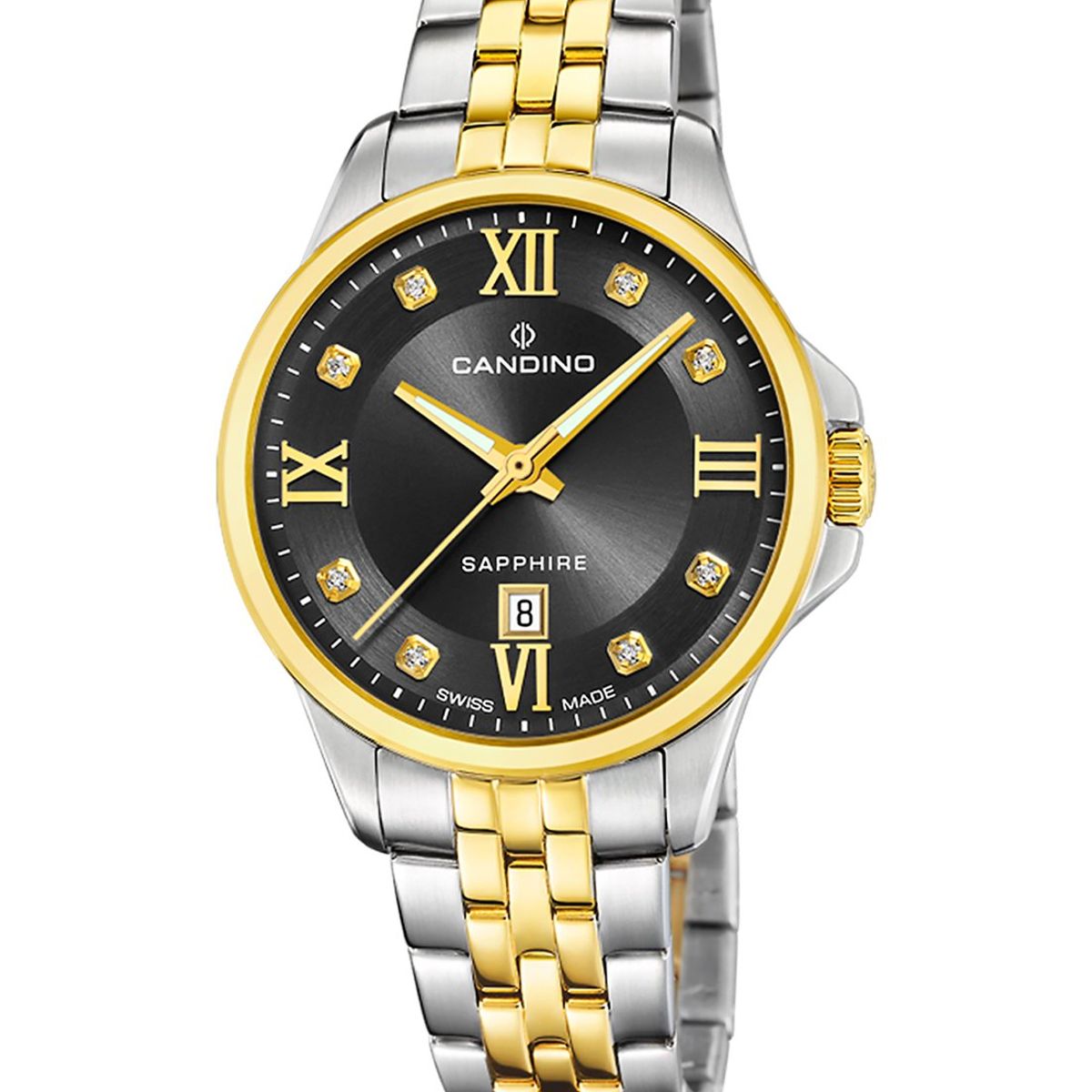 CANDINO - Reloj C4767/5 Candino Swiss Negro Mujer Couples Classic