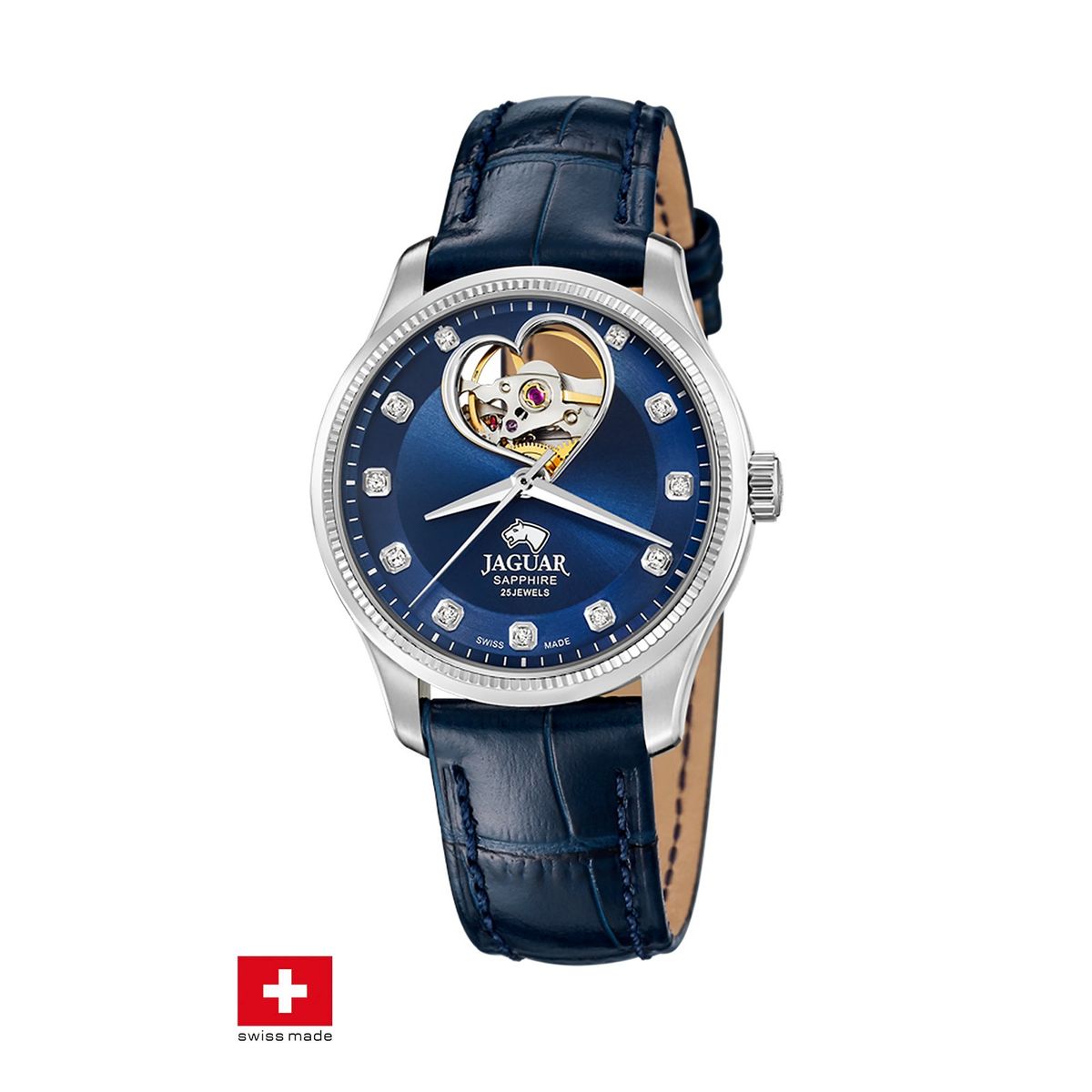 JAGUAR - Reloj J994/B Jaguar Swiss Azul Mujer Automático
