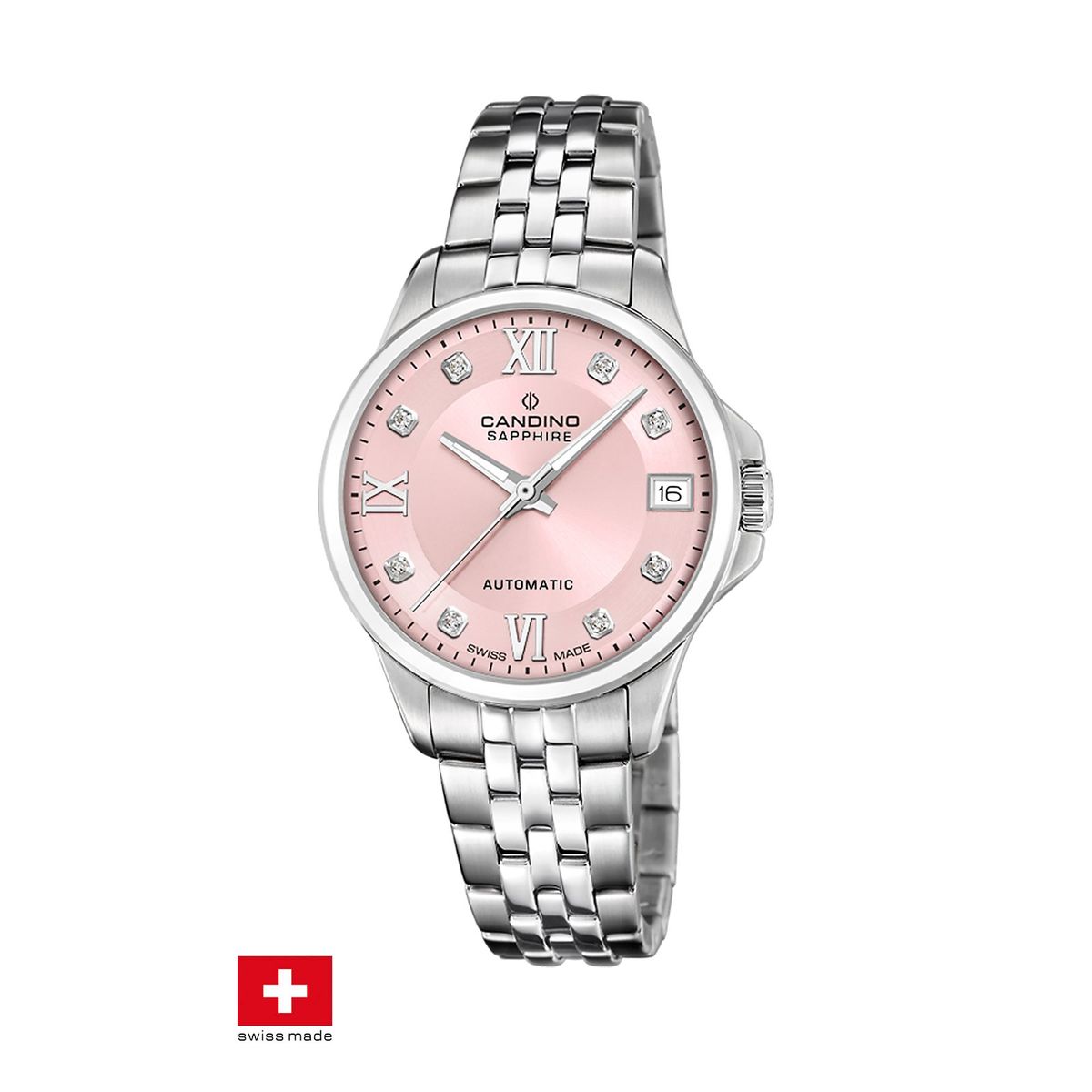 CANDINO - Reloj C47703 Candino Swiss Rosa Mujer Automático CANDINO