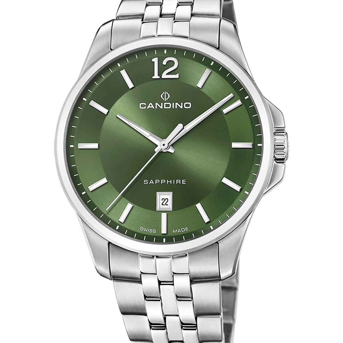 CANDINO - Reloj C4762/3 Candino Swiss Verde Hombre Couples Classic