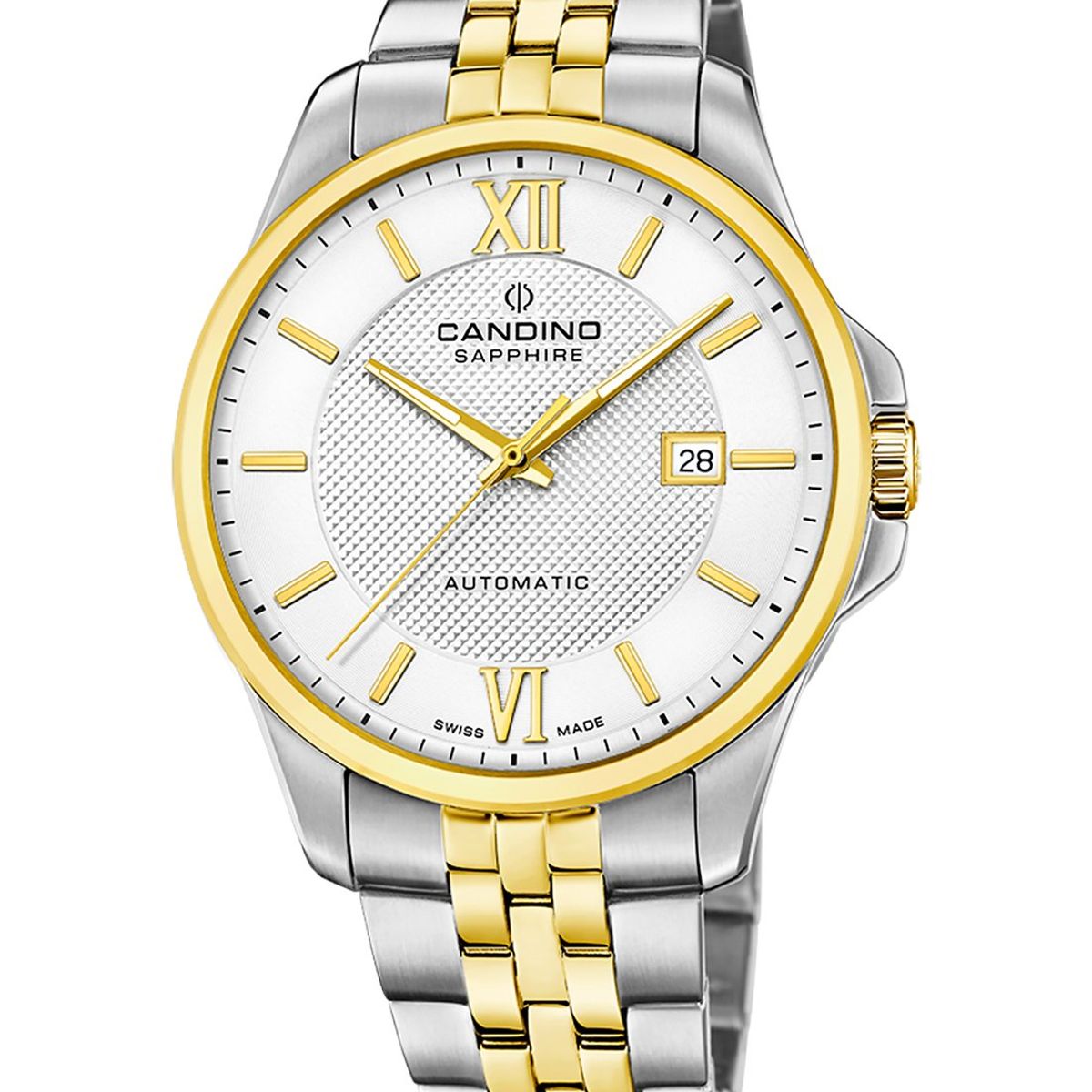 CANDINO - Reloj C4769/1 Candino Swiss Blanco Hombre Automático