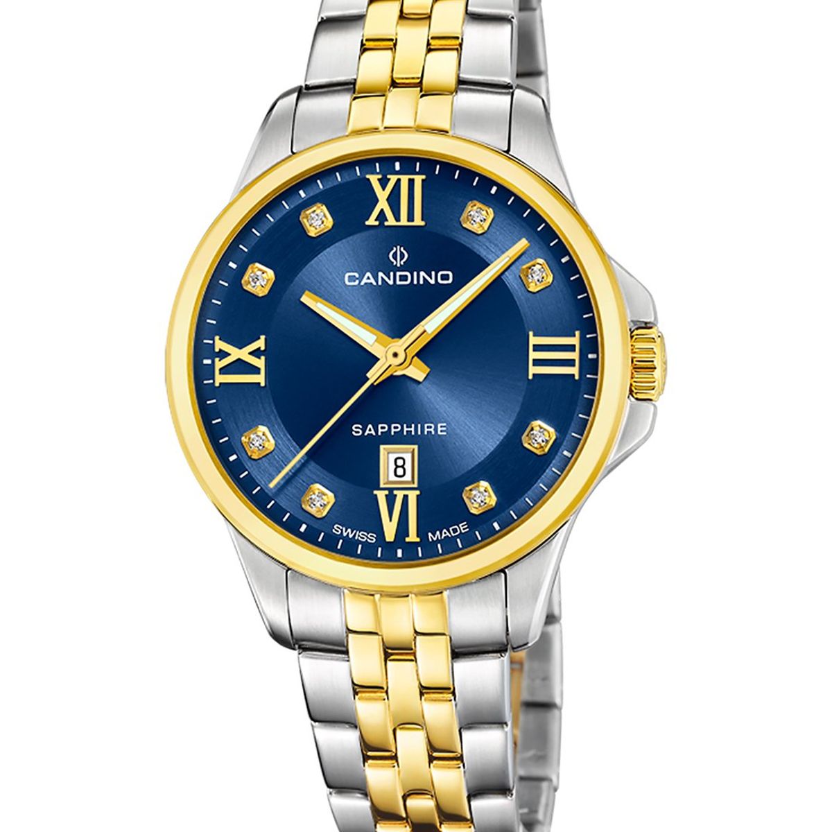 CANDINO - Reloj C4767/3 Candino Swiss Plateado Mujer Couples Classic