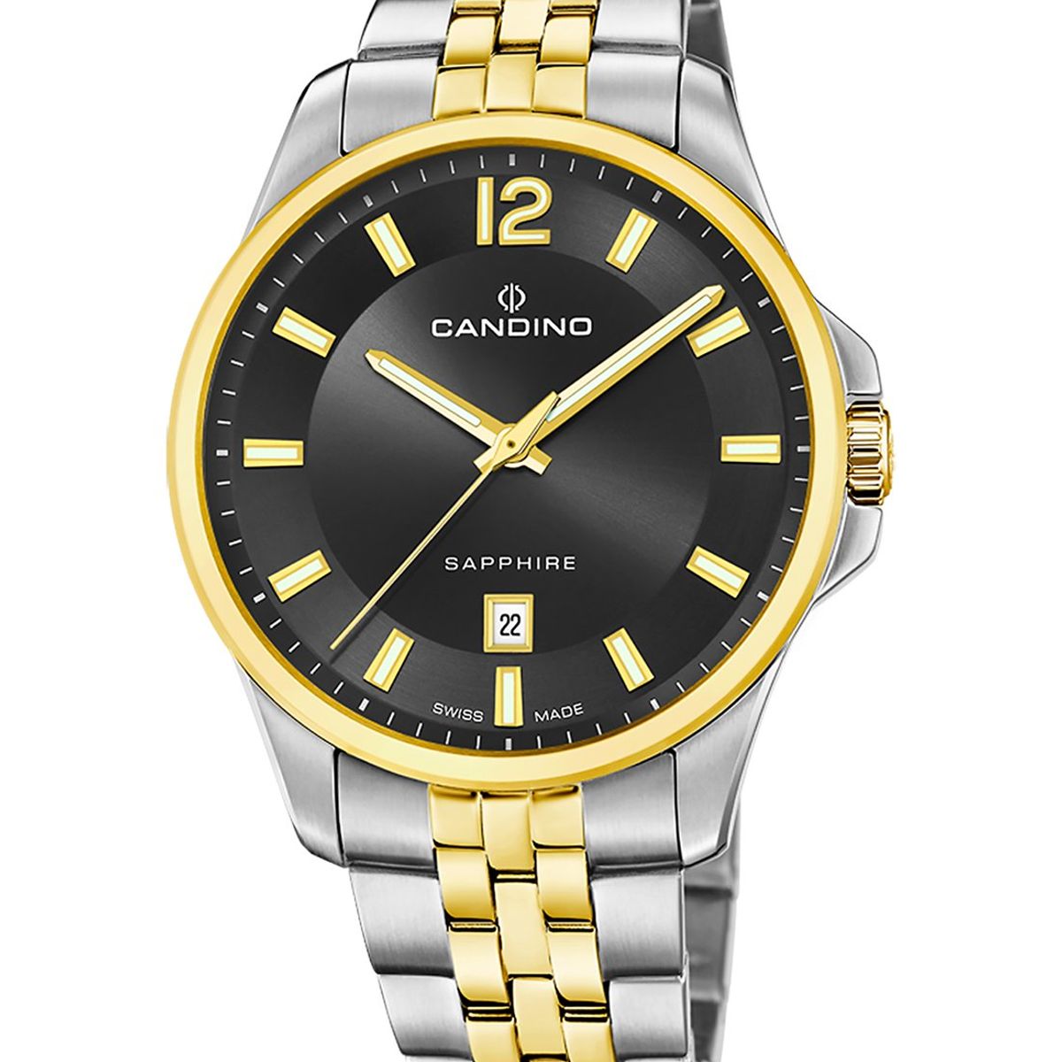 CANDINO - Reloj C4765/4 Candino Swiss Negro Hombre Couples Classic