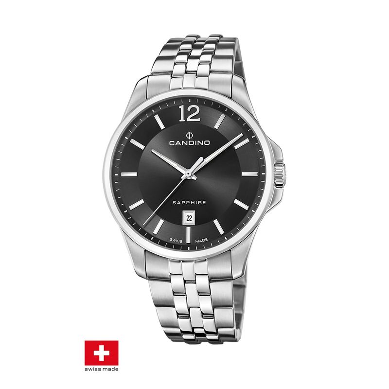 CANDINO - Reloj C4762/4 Candino Swiss Negro Hombre Couples Classic