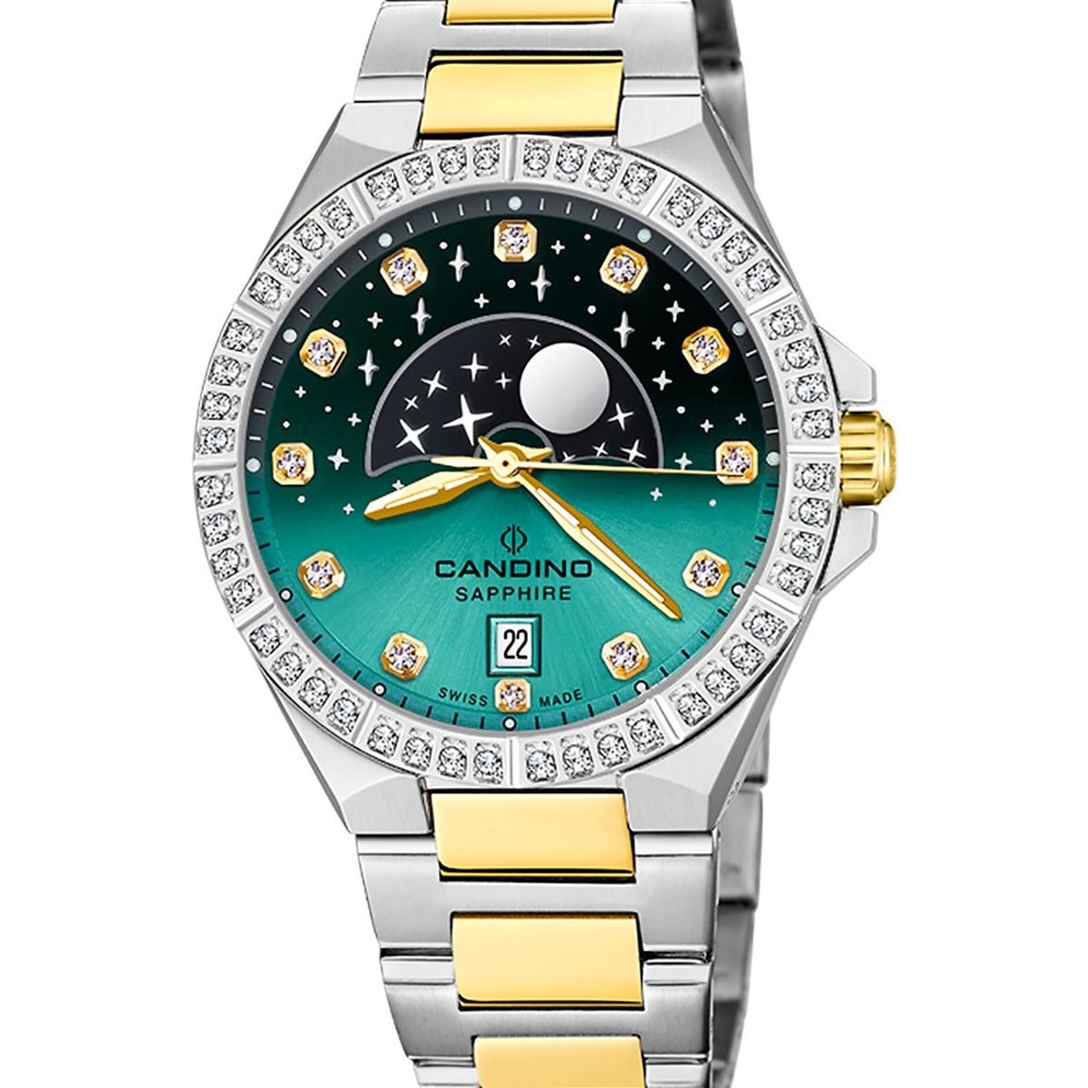 CANDINO - Reloj C4761/2 Candino Swiss Verde Mujer Gents Sport