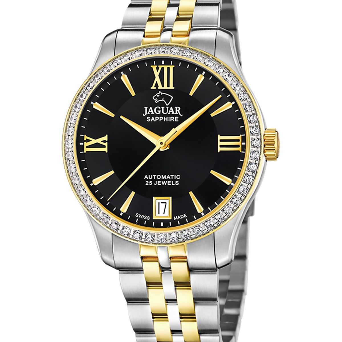 JAGUAR - Reloj J998/2 Jaguar Swiss Negro Mujer Automático