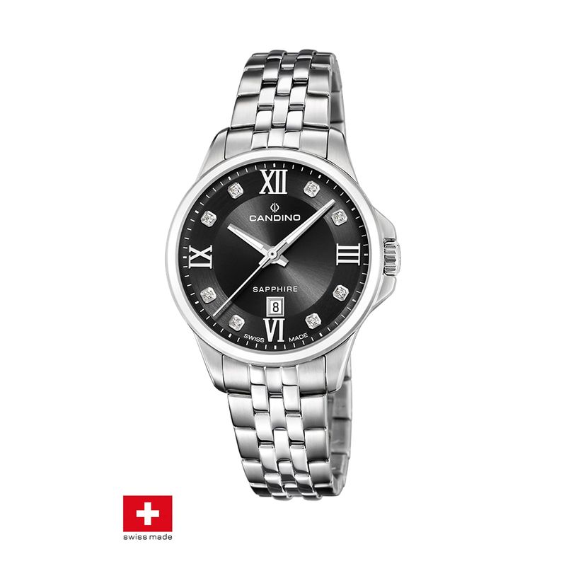 CANDINO - Reloj C4766/5 Candino Swiss Negro Mujer Couples Classic