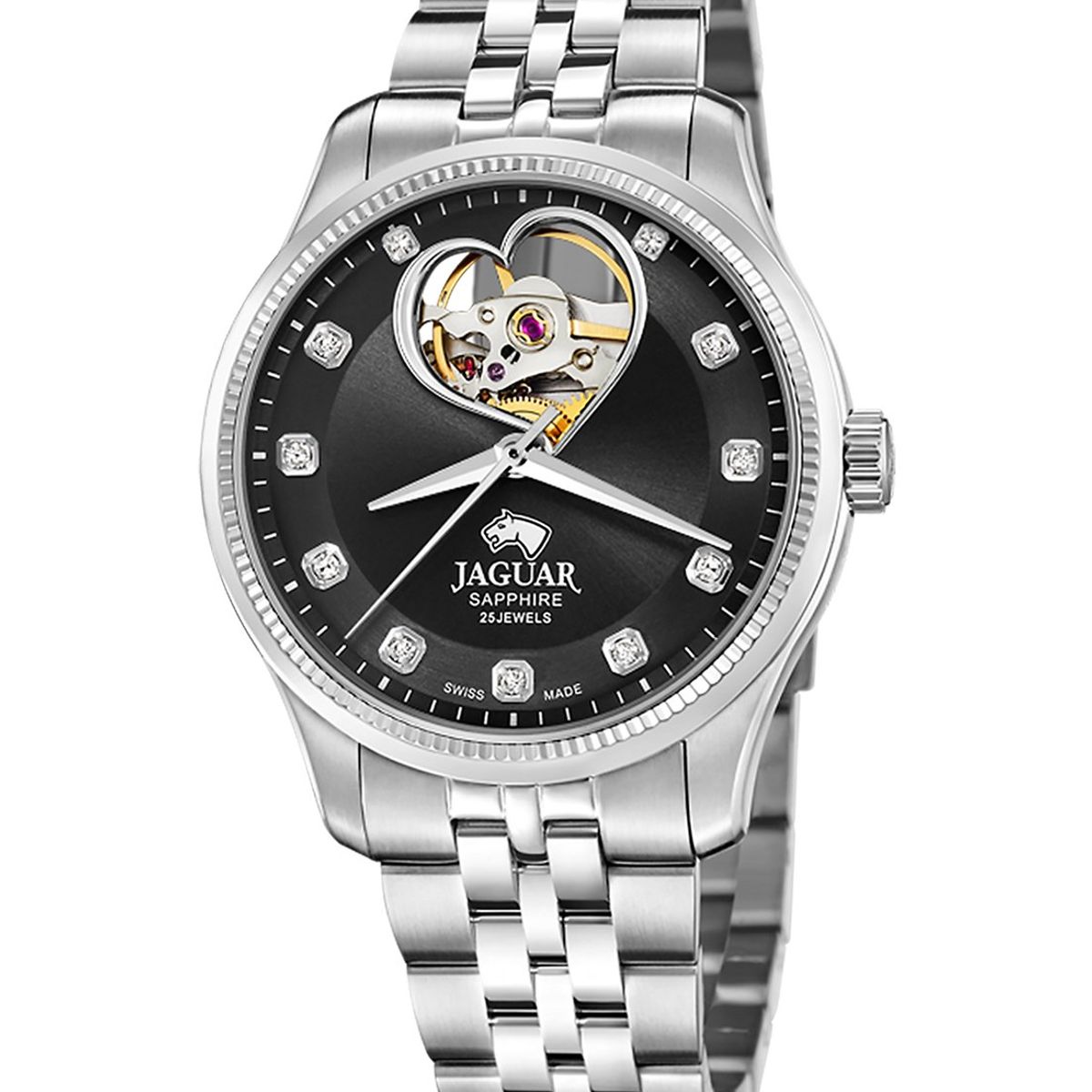 JAGUAR - Reloj J994/3 Jaguar Swiss Negro Mujer Automático