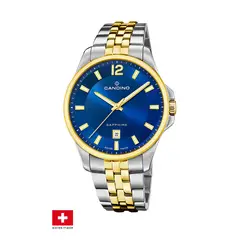 CANDINO - Reloj C4765/2 Swiss Azul Hombre Couples Classic