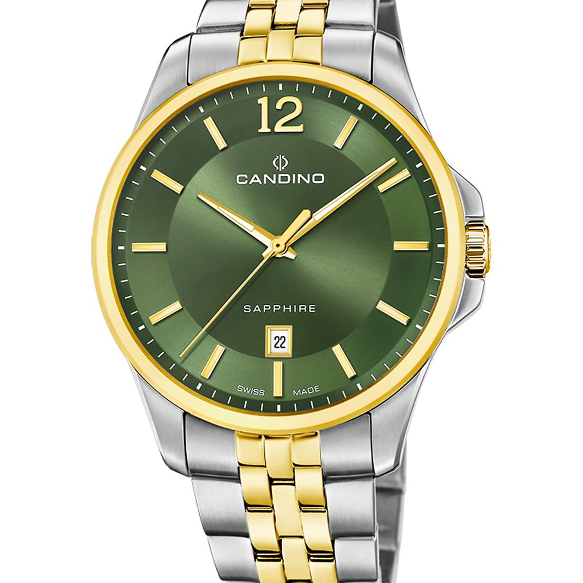 CANDINO - Reloj C4763/3 Candino Swiss Verde Hombre Couples Classic