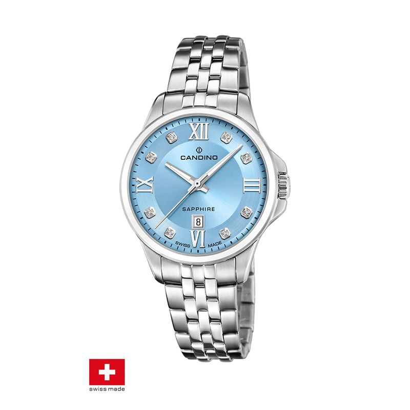 CANDINO - Reloj C4766/2 Candino Swiss Azul Mujer Couples Classic