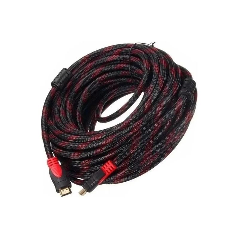IMPORTCLICK - Cable Hdmi 15 MTS Full HD Blindado Enmallado IMPORTCLICK