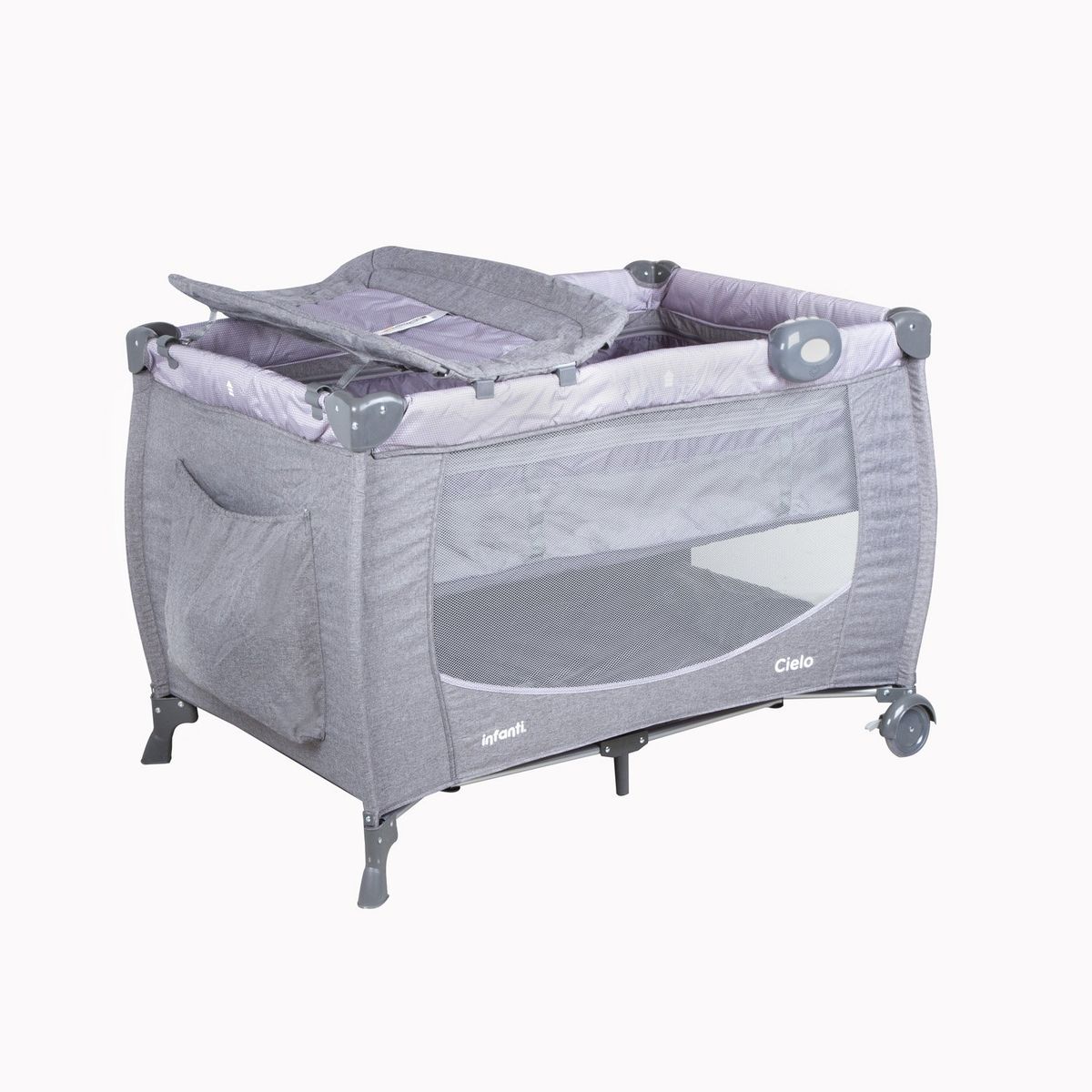 INFANTI - Cuna Playard Cielo Grey Infanti