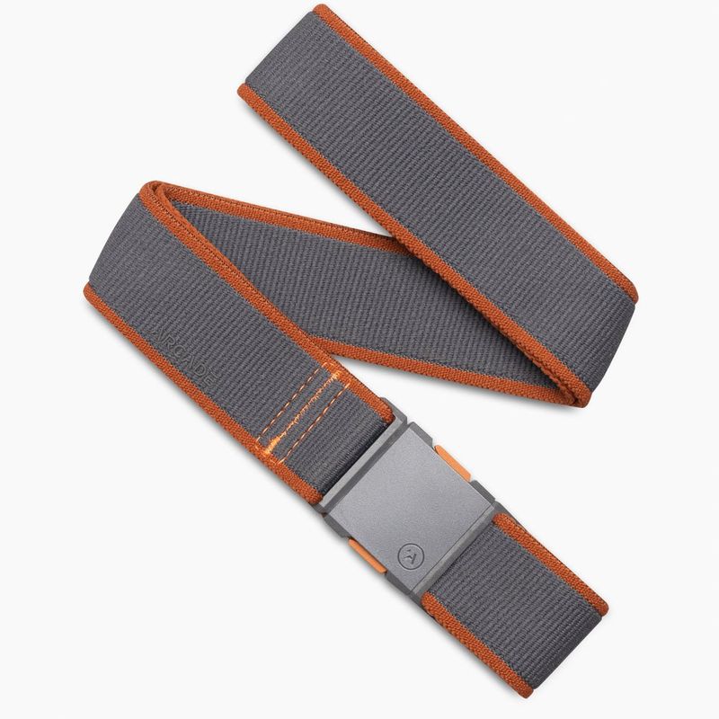 ARCADE BELTS - Carto A2 Charcoal gris oscuro Cinturon elasticado de talla ajustable