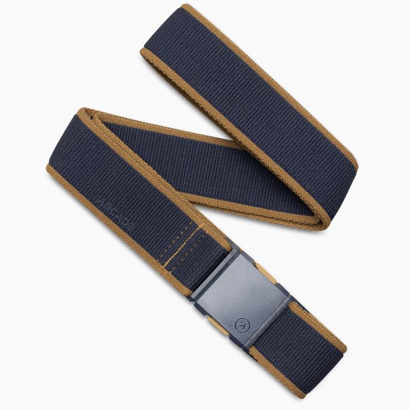 ARCADE BELTS - Carto A2 Navy Azul marino cinturón elasticado de talla ajustable