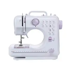 IMPORTCLICK - Máquina Coser Overlock Portátil Pedal Eléctrica 12 Puntos