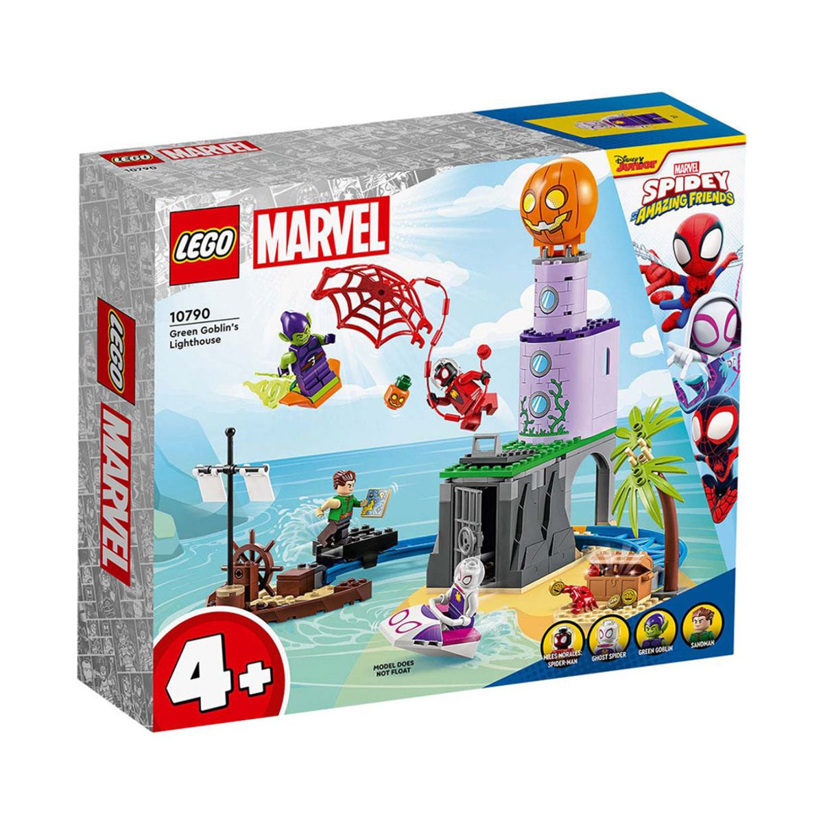 LEGO - LEGO Equipo Spidey En El Faro Del Duende Verde - 10790