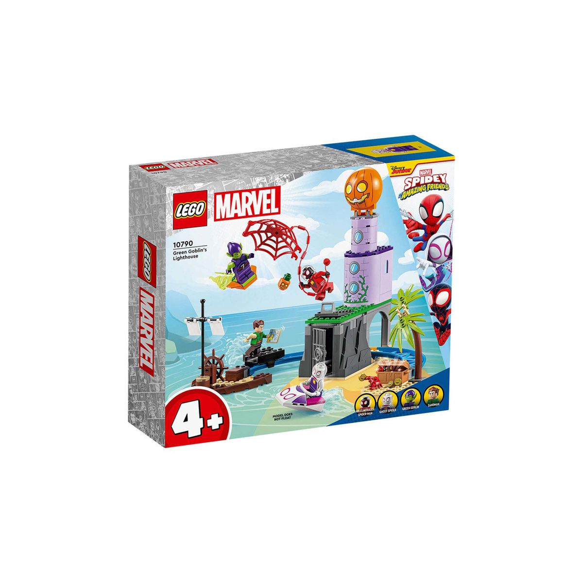 LEGO - LEGO Equipo Spidey En El Faro Del Duende Verde - 10790