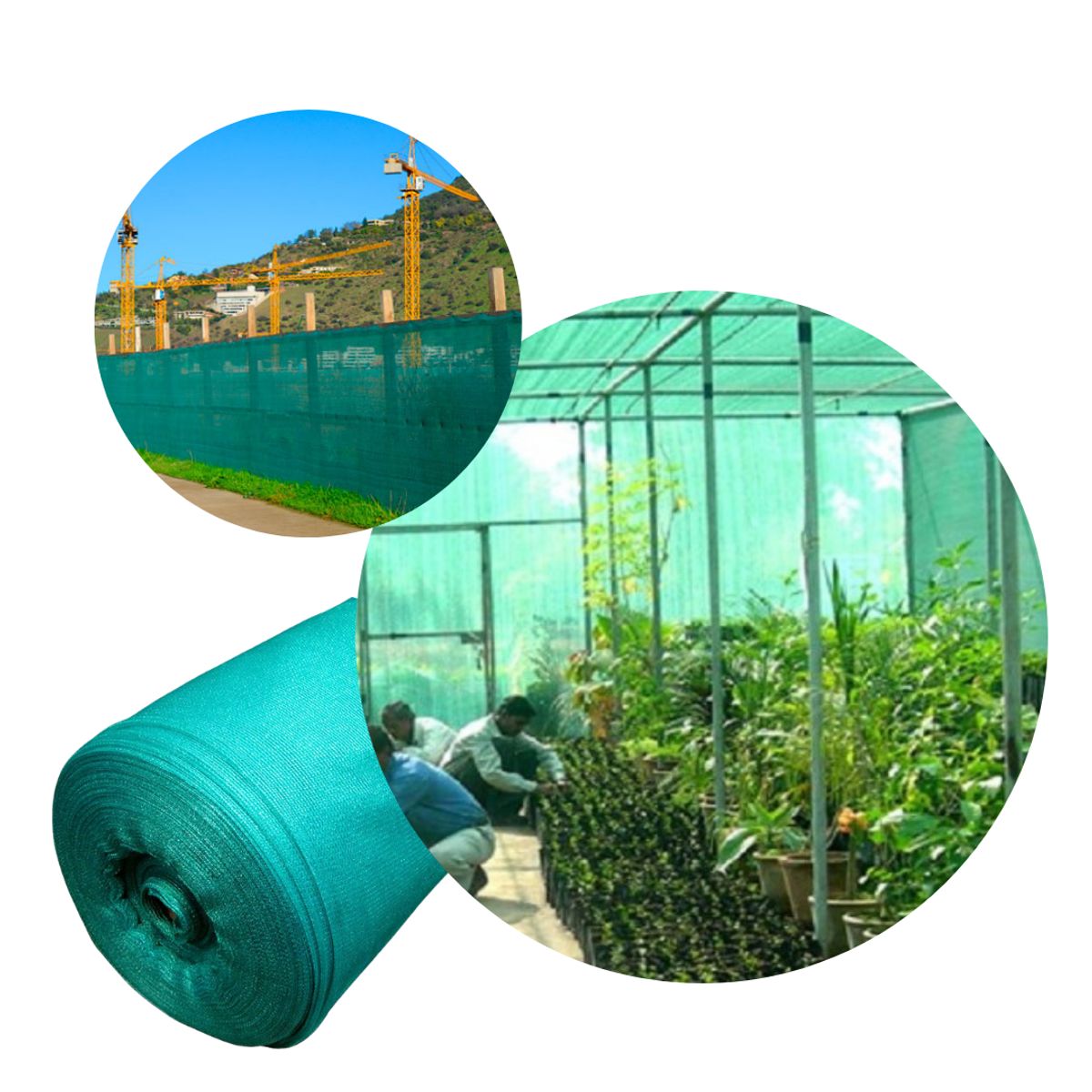 1880 - RASCHEL verde 50% 50 MTS X 4,20 MTS