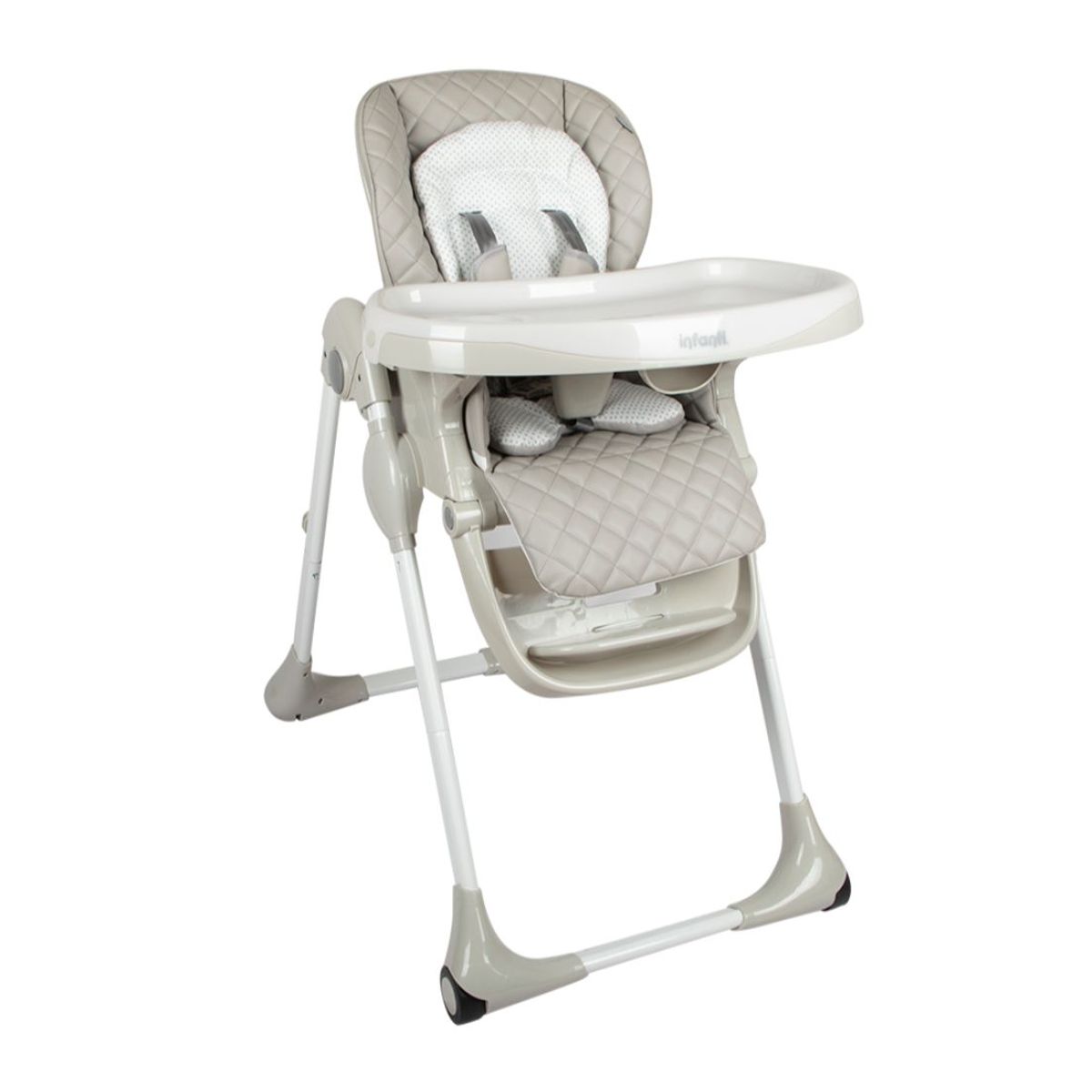 INFANTI - Silla De Comer Happy Meal Pro Grey Infanti
