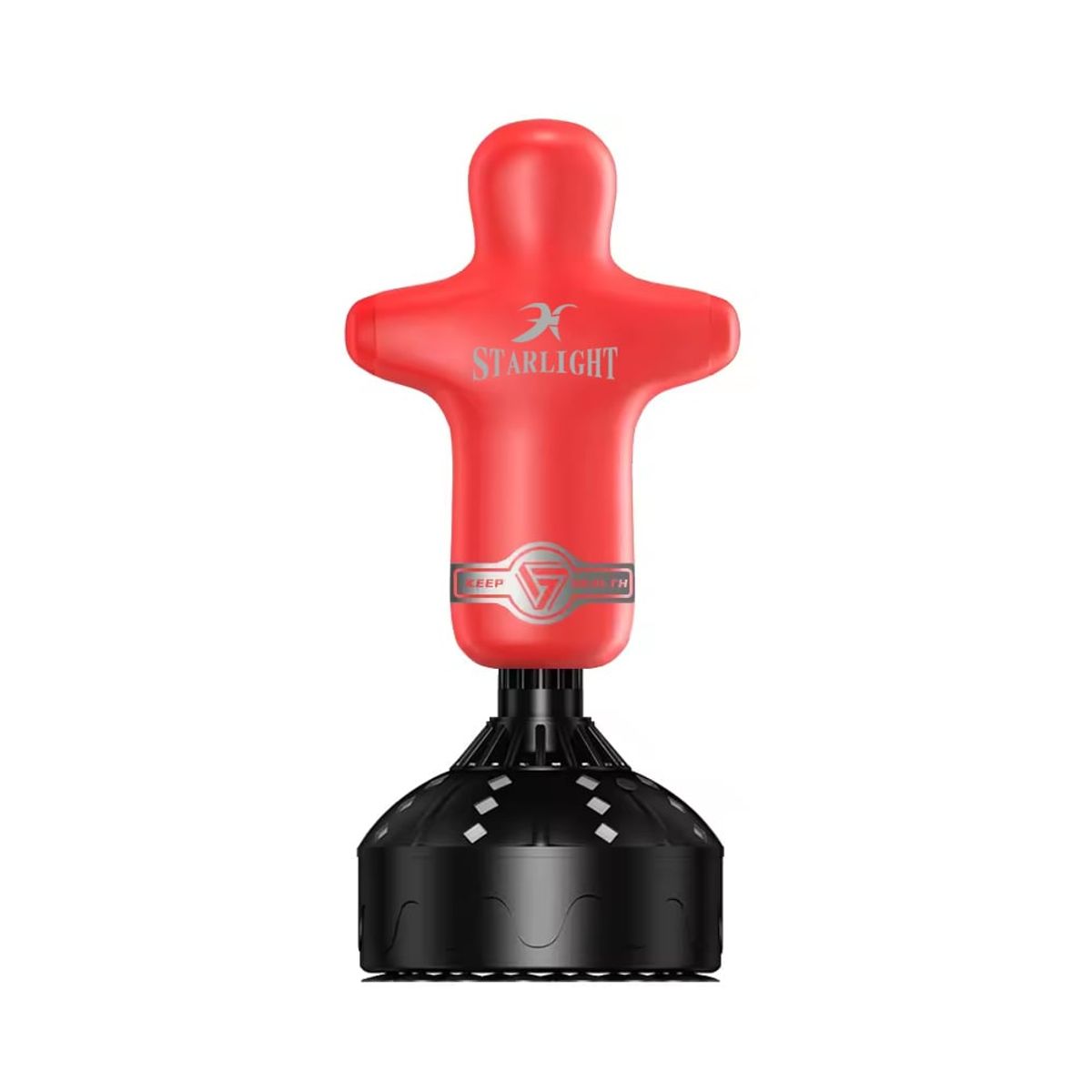 SDFIT - Punching ball humano 360º – 20 kg x 180 cm rojo – S-TJ707