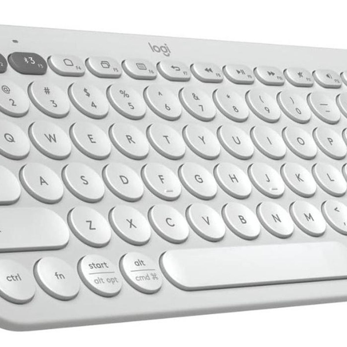 LOGITECH - Teclado Bluetooth Logitech Pebble Keys 2k380s Qwerty Español