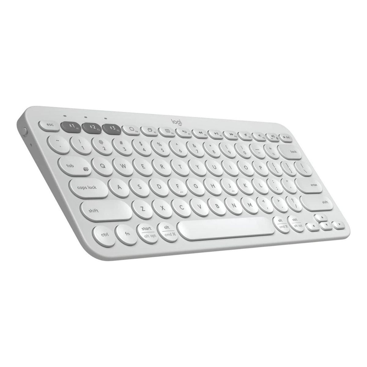 LOGITECH - Teclado Bluetooth Logitech Pebble Keys 2k380s Qwerty Español