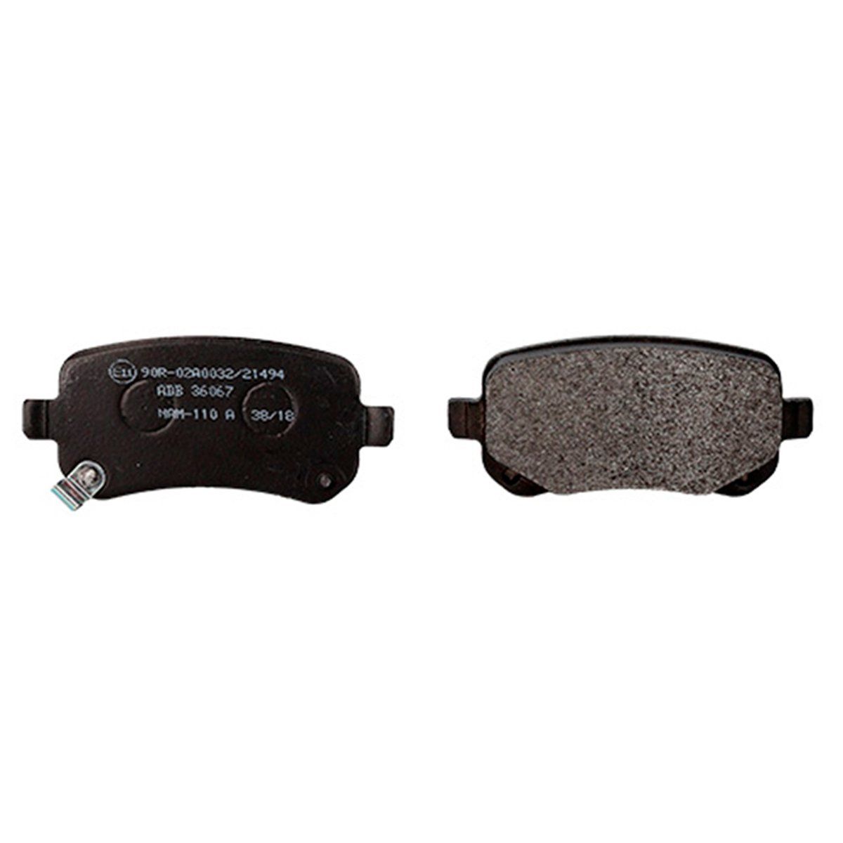 ALLIED NIPPON - Pastillas de freno Trasera Dodge Journey  12/12