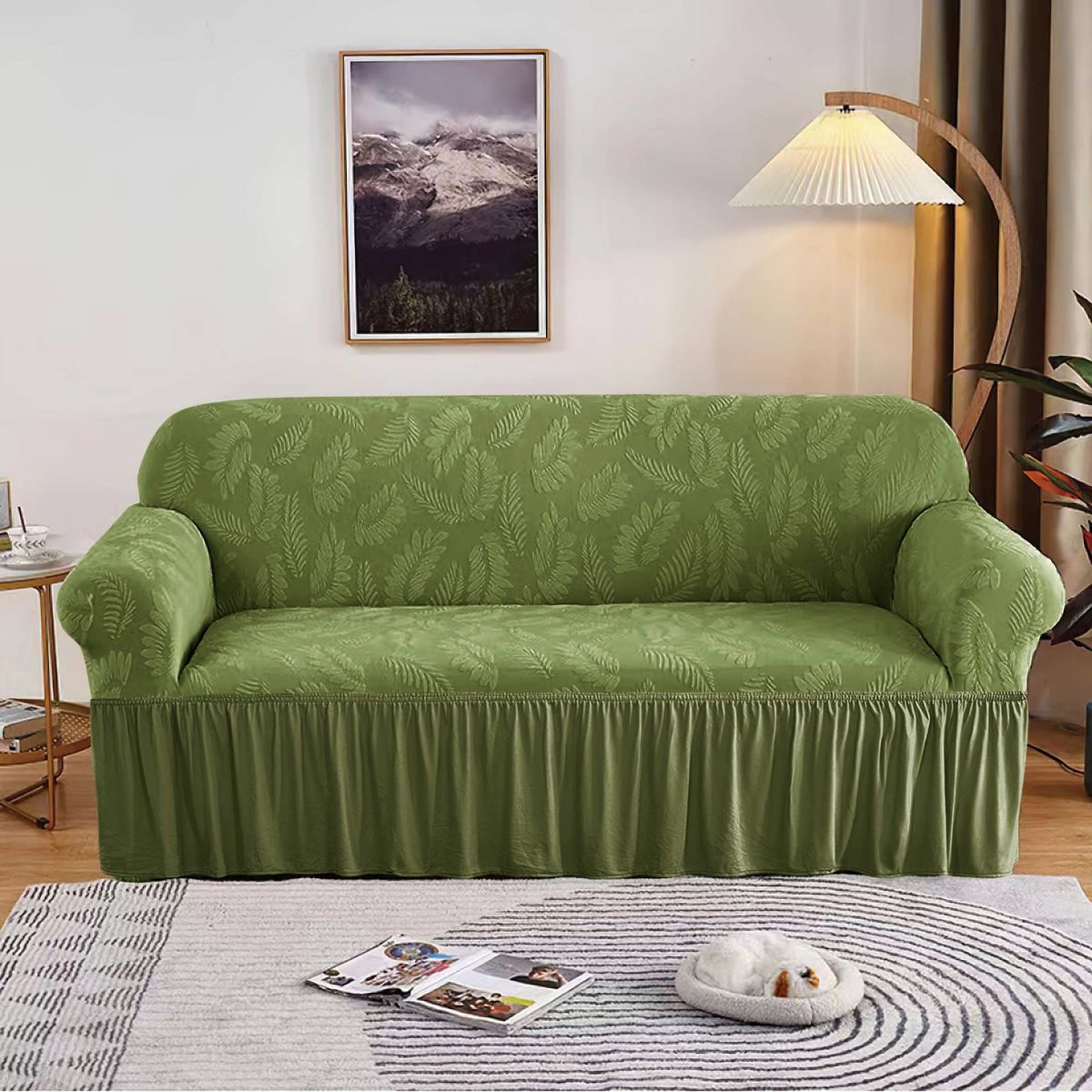 GENERICO - Funda de Sillón 3 cuerpo estilo turco con relieve