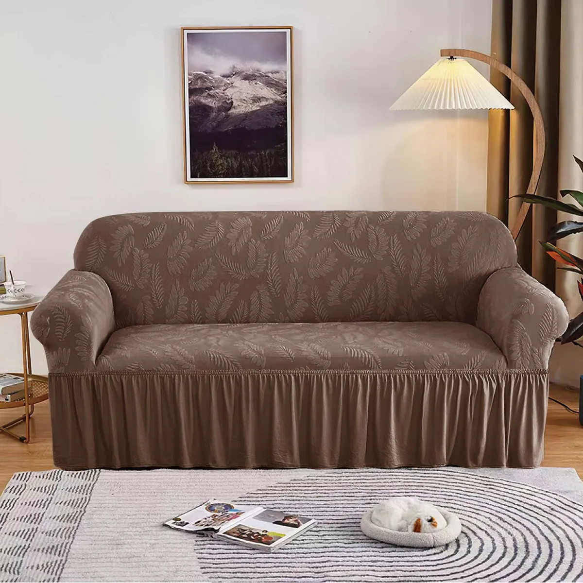 GENERICO - Funda de Sillón 3 cuerpo estilo turco con relieve