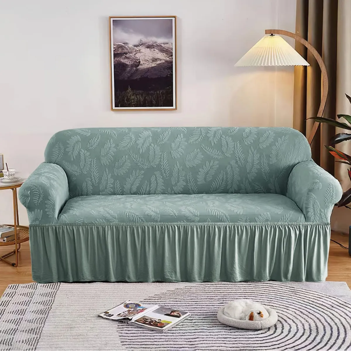 GENERICO - Funda de Sillón 3 cuerpo estilo turco con relieve